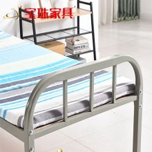 宝珠铁艺单人床 宿舍公寓床