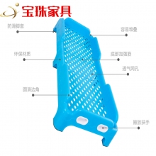 宝珠幼儿园全塑料床幼儿园注塑一体叠叠床幼儿园儿童午睡床托管专用床