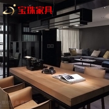 宝珠实木会议桌