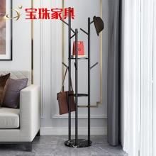 宝珠铁艺衣帽架