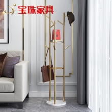 宝珠铁艺衣帽架