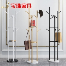 宝珠铁艺衣帽架