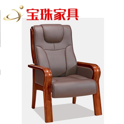 宝珠办公椅实木