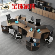 宝珠异形工位屏风